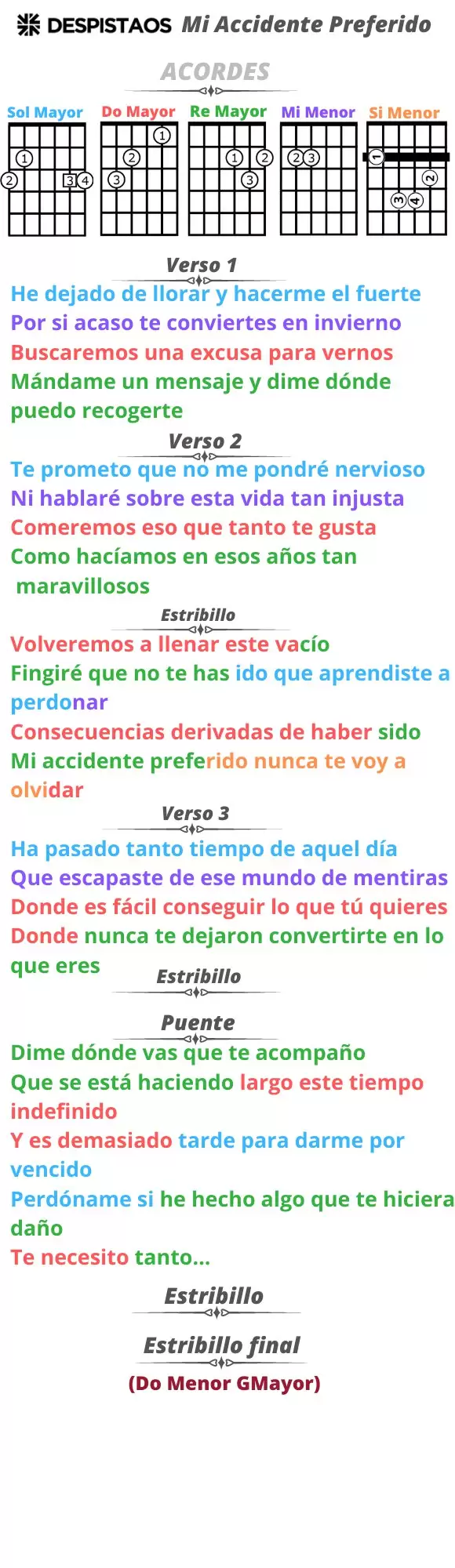 mi-accidente-preferido-despistaos-acordes
