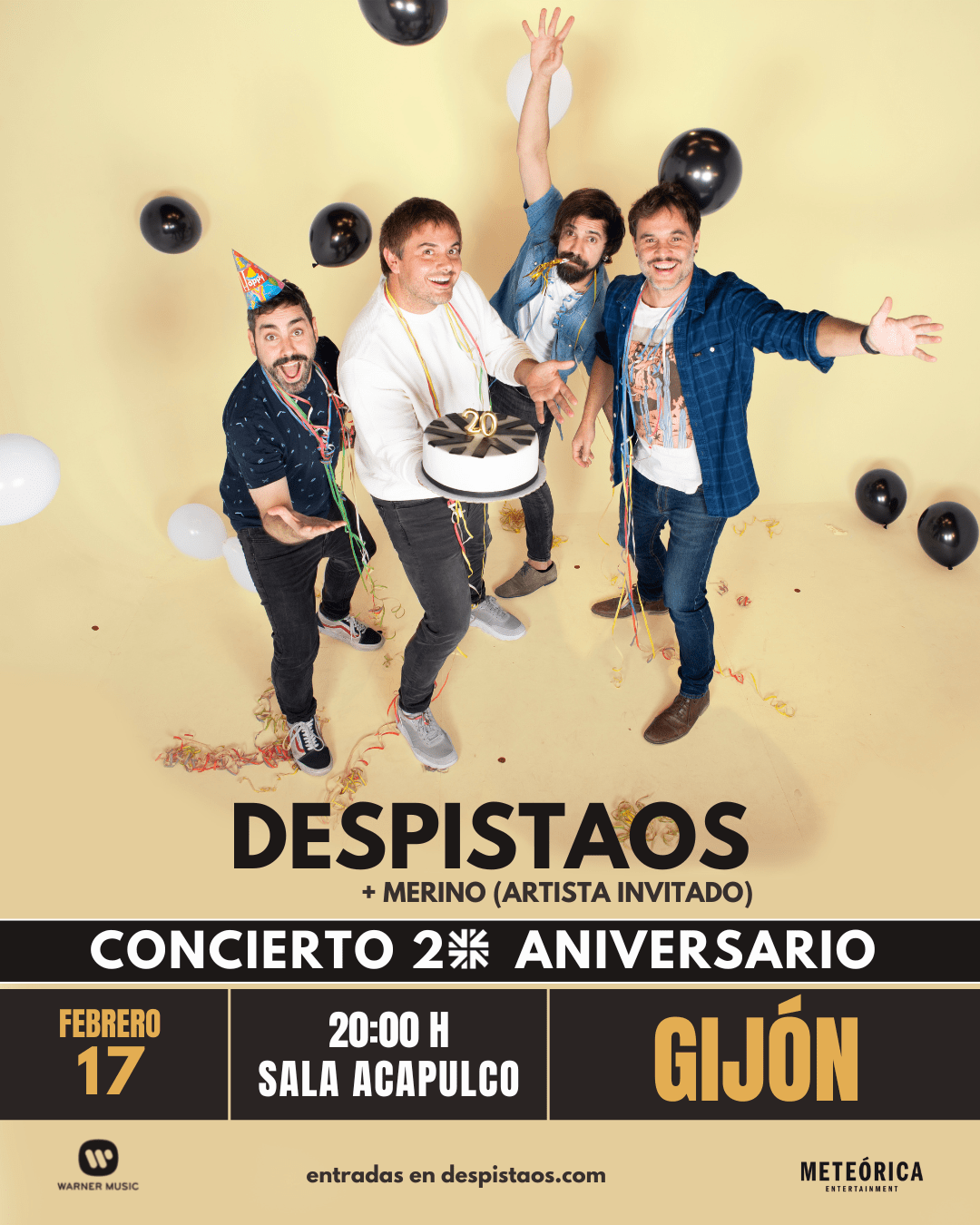 Gijón gira 20 aniversario