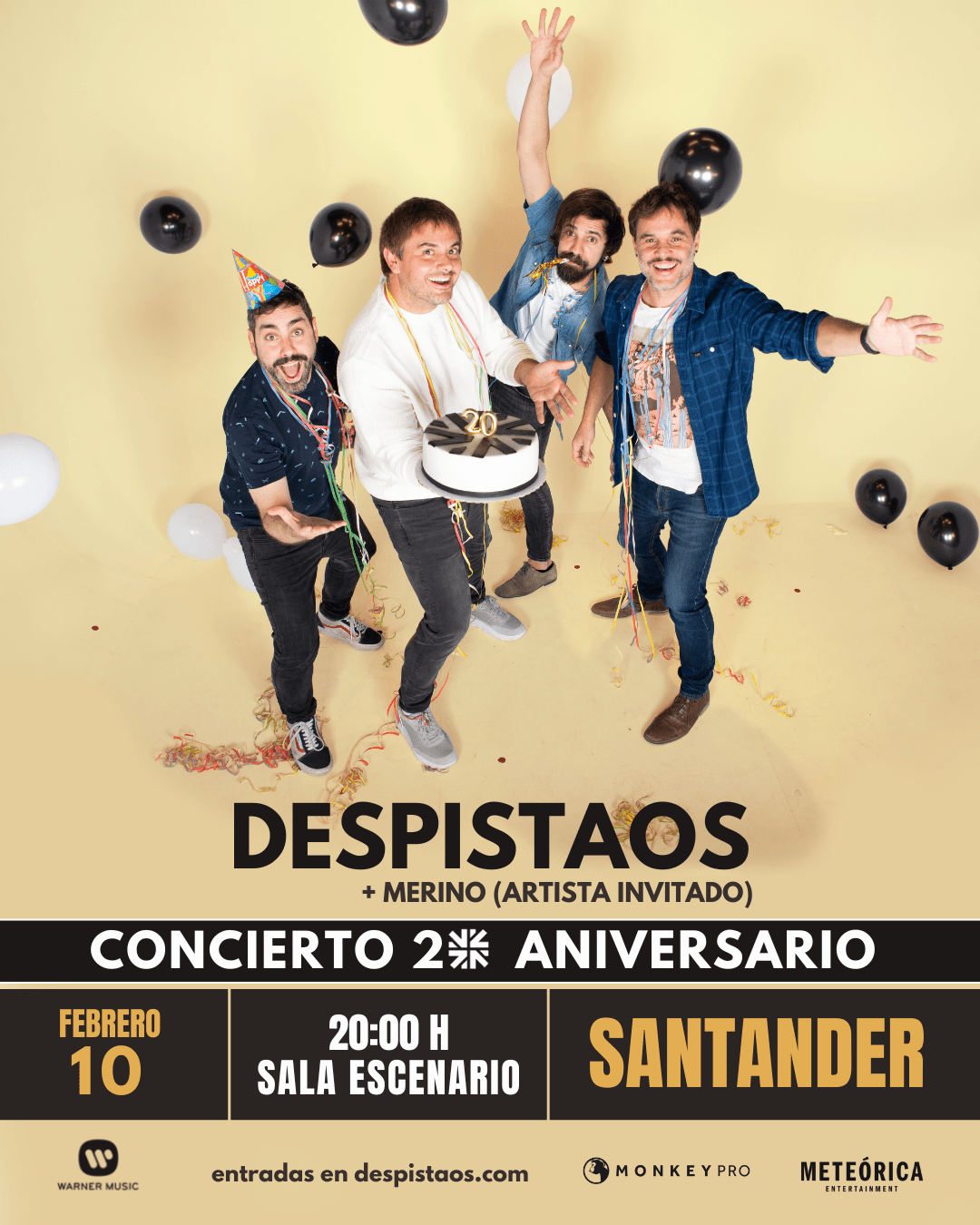 Santander gira 20 aniversario